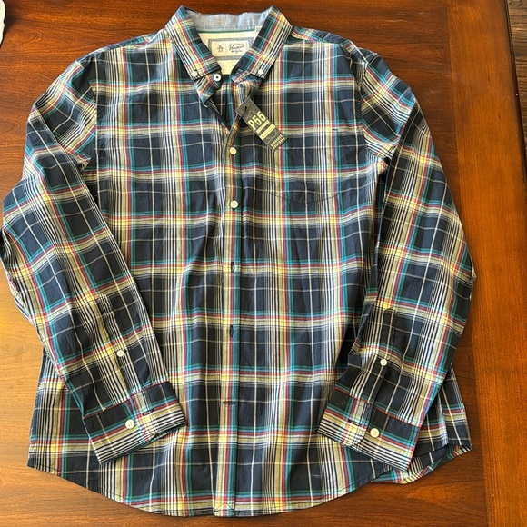 An Original‎ Penguin Plaid Button Down - Picture 1 of 12